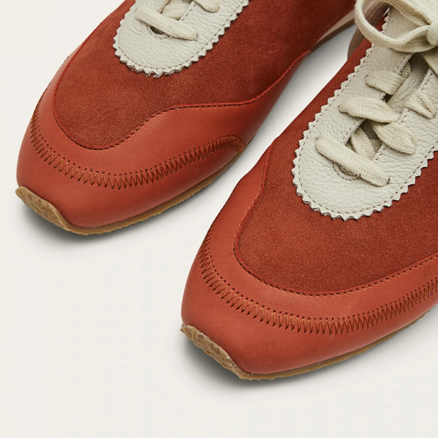 Sneakersy|Balagan Ritza Sneakersy, Vintage Czerwony Nubuk