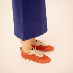 Sneakersy|Balagan Ritza Sneakersy, Vintage Czerwony Nubuk