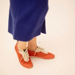 Sneakersy|Balagan Ritza Sneakersy, Vintage Czerwony Nubuk