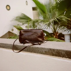 Listonoszki|Balagan Rofe Torebka M, Brazowy Wzor Krokodyla