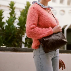 Listonoszki|Balagan Rofe Torebka M, Brazowy Wzor Krokodyla