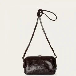 Listonoszki|Balagan Rofe Torebka M, Brazowy Wzor Krokodyla