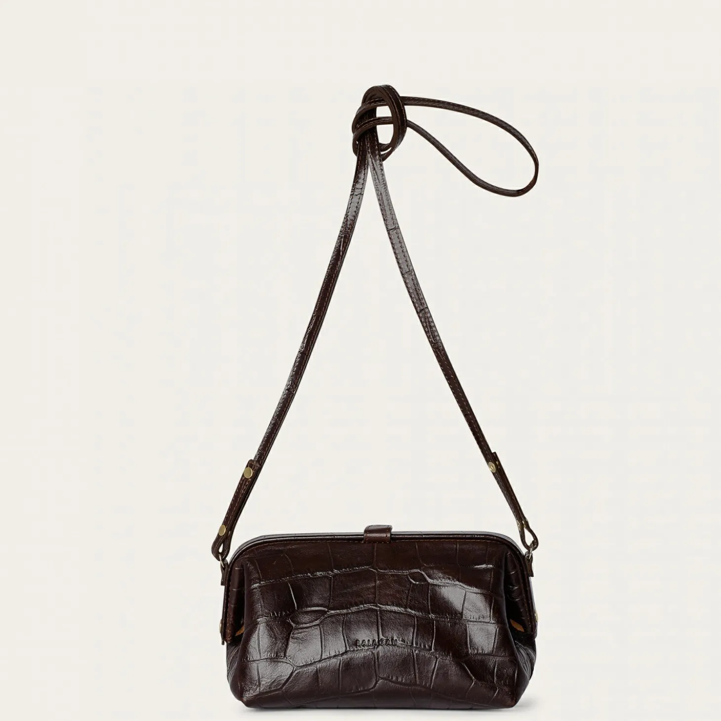 Listonoszki|Balagan Rofe Torebka M, Brazowy Wzor Krokodyla