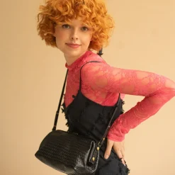 Minitorebki|Balagan Rofe Torebka M, Plecionka Czarny