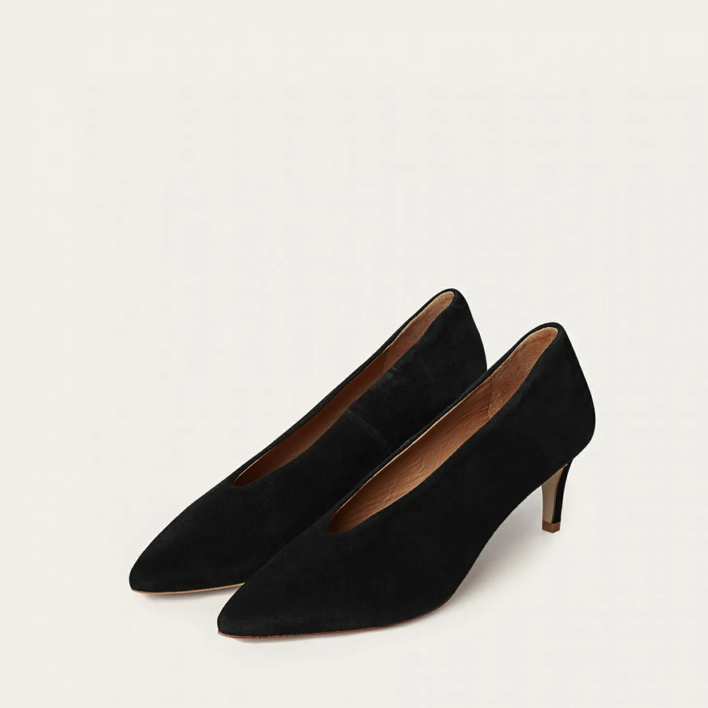 Szpilki|Balagan Schpitz Czółenka, Czarny Zamsz