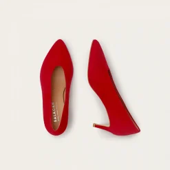 Szpilki|Balagan Schpitz Czółenka, Czerwony Zamsz