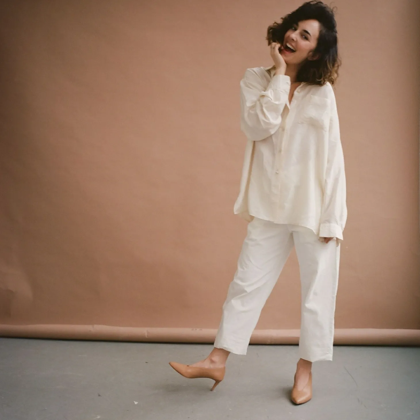 Szpilki|Balagan Schpitz Czółenka, Naturalny