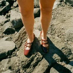 Baleriny|Balagan Shirley Baleriny, Bordowy Polysk