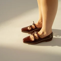 Baleriny|Balagan Shirley Baleriny, Bordowy Polysk