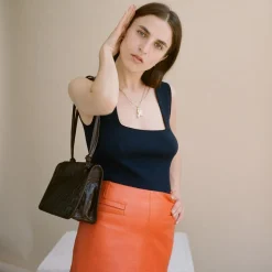 Listonoszki|Balagan Suzanne Torebka M, Brazowy Wzor Krokodyla