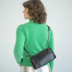 Listonoszki|Balagan Suzanne Torebka S, Brazowy Wzor Krokodyla