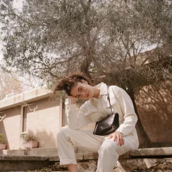 Listonoszki|Balagan Suzanne Torebka S, Czarny Wzor Krokodyla