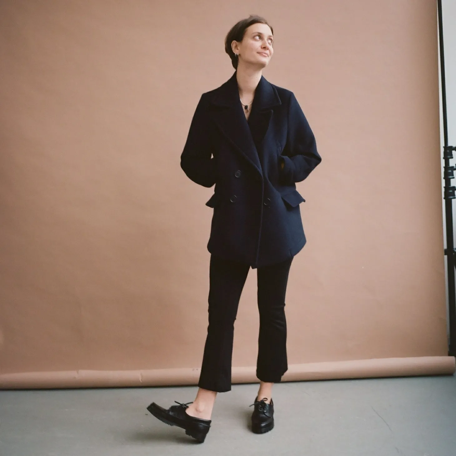 Mokasyny|Balagan Tefer Półbuty, Czarny Rustykalny