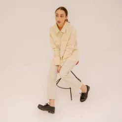 Mokasyny|Balagan Tefer Półbuty, Czarny Rustykalny