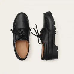 Mokasyny|Balagan Tefer Półbuty, Czarny Rustykalny