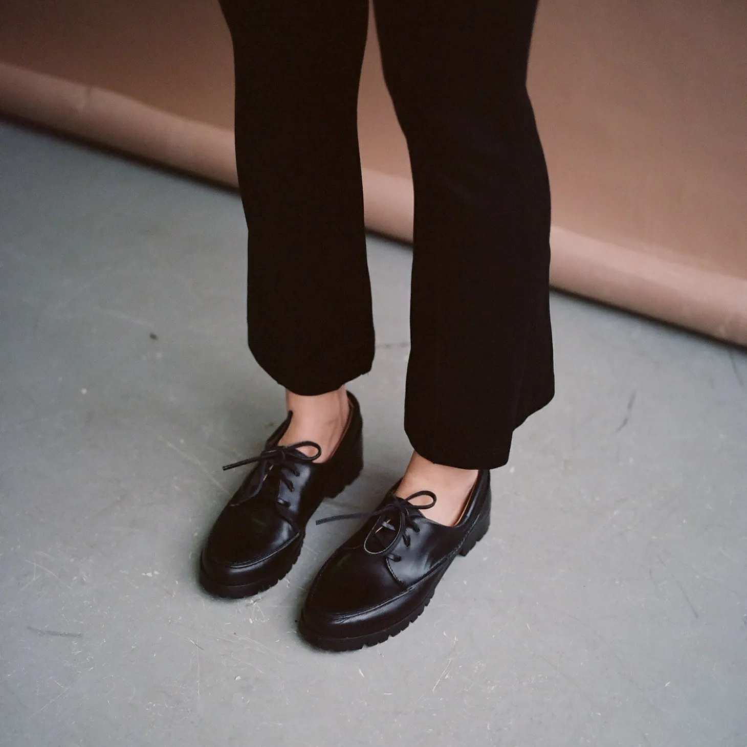 Mokasyny|Balagan Tefer Półbuty, Czarny Rustykalny