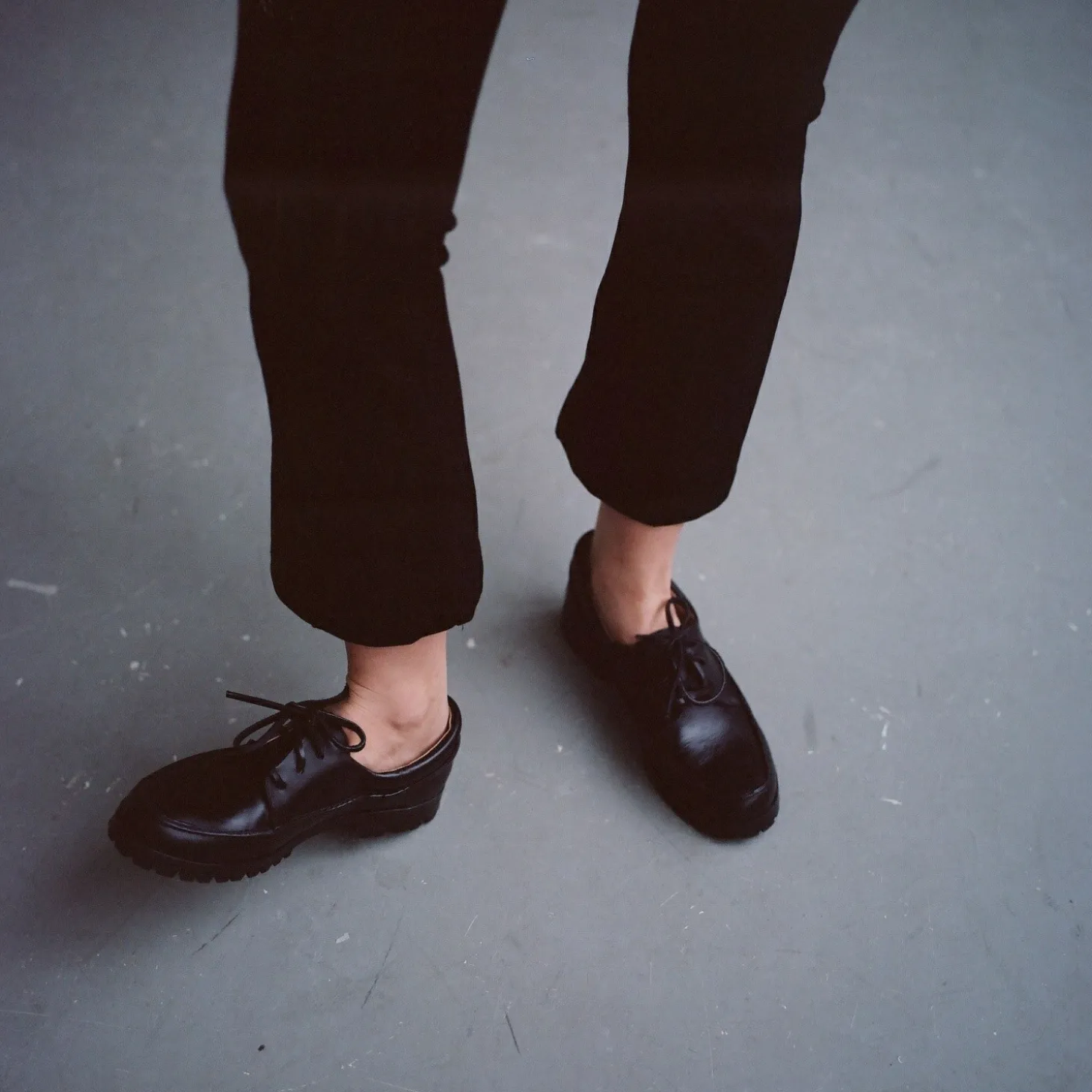 Mokasyny|Balagan Tefer Półbuty, Czarny Rustykalny