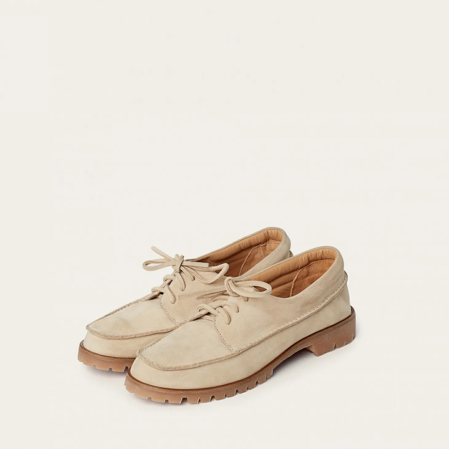 Mokasyny|Balagan Tefer Półbuty, Jasny Nubuk