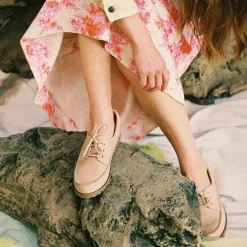 Mokasyny|Balagan Tefer Półbuty, Jasny Nubuk