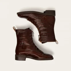 Botki|Balagan Tzava Botki, Brazowy Wzor Krokodyla