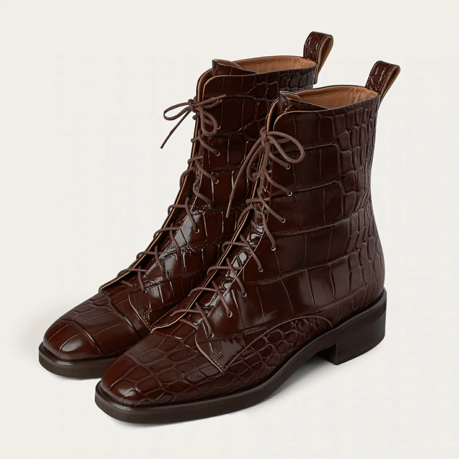 Botki|Balagan Tzava Botki, Brazowy Wzor Krokodyla