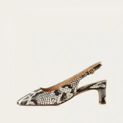 Czółenka|Balagan Veronica Czółenka, Zlamana Biel Wzor Pytona