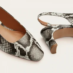 Czółenka|Balagan Veronica Czółenka, Zlamana Biel Wzor Pytona