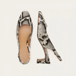 Czółenka|Balagan Veronica Czółenka, Zlamana Biel Wzor Pytona