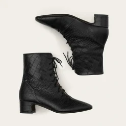 Botki|Balagan Victoria Botki, Czarny Wzor Krokodyla